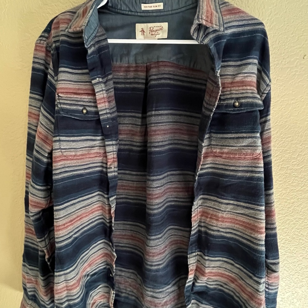 Original Penguin Multicolor Striped Shirt